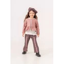 Eray Kids 6328 Mädchen-Set mit Mütze & Jacke | Baby Kids Junior