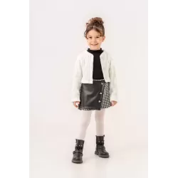 Eray Kids 6336 Mädchen 3-teiliges Set mit Rock-Shorts | Baby Kids Junior