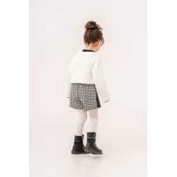 Eray Kids 6336 Mädchen 3-teiliges Set mit Rock-Shorts | Baby Kids Junior