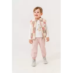 Eray Kids 6325 Mädchen-Set mit Pelzweste | Baby Kids Junior