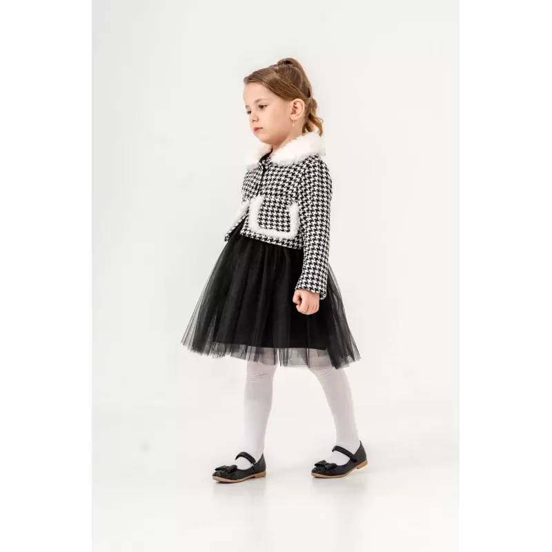 Eray Kids 6327 – Mädchen-Set mit Kleid und Jacke (2–5 Jahre) Eray Kids 6327 – Mädchen-Set mit Kleid und Jacke (2–5 Jahre)