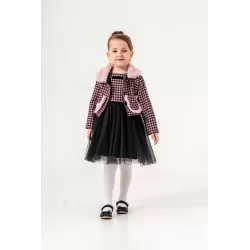 Eray Kids 6327 – Mädchen-Set mit Kleid und Jacke (2–5 Jahre)