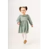 Оптовая продажа вельветовых платьев с вышивкой для девочек 9–24 мес | babykidsjunior.com