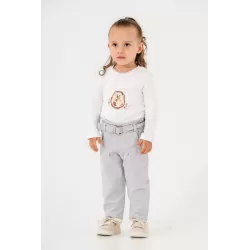 Eray Kids 6324 Тройной комплект для девочек с плюшевой курткой | babykidsjunior.com