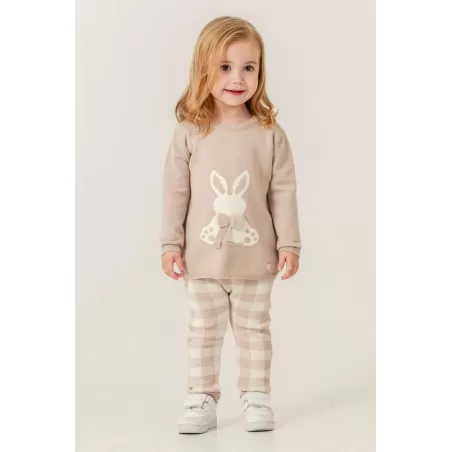Completo in maglia con coniglietto Eray Kids 6452 | 6–18 mesi | babykidsjunior.com