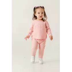 Conjunto de punto Eray Kids 6451 con texto “baby” | 6–18 meses | babykidsjunior.com