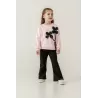 Conjunto Eray Kids 6450 para niña | Flores 3D + Pantalón ancho | 4–7 años | babykidsjunior.com