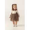 Eray Kids 6414 Baby Kleid mit Leopardenmuster 6–18 Monate | Baby Kids Junior