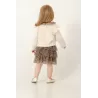 Set Bambina Eray Kids 6419 con Gonna Leopardata | babykidsjunior.com