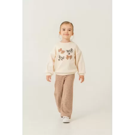 Conjunto niña Eray Kids 6428 2 piezas con lazo | babykidsjunior.com