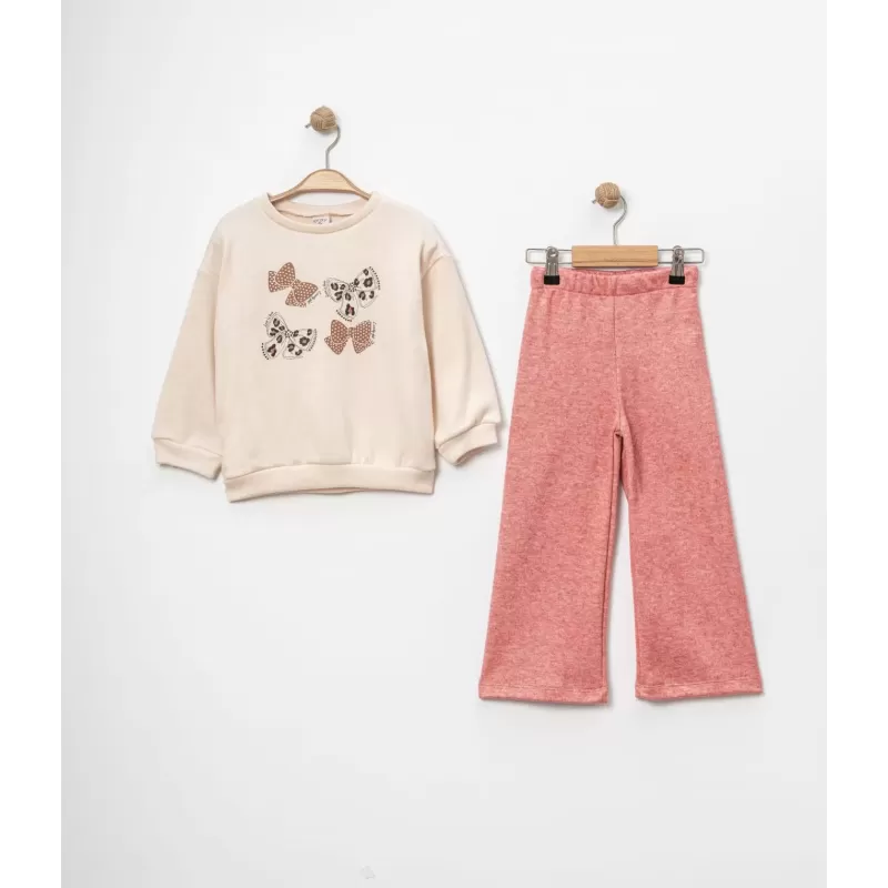 Set fetiță Eray Kids 6428 cu fundiță – 2 piese | babykidsjunior.com Set fetiță Eray Kids 6428 cu fundiță – 2 piese | babykidsjunior.com