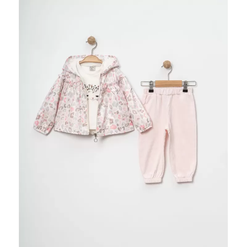Eray Kids 6423 Baby Girl Raincoat Set - 3-Piece (9-24 Months) | Baby Kids Junior Eray Kids 6423 Baby Girl Raincoat Set - 3-Piece (9-24 Months) | Baby Kids Junior
