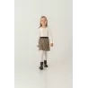 Set de 3 piese fetițe Eray Kids 6432 cu imprimeu leopard