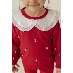 Eray Kids 6429 – طقم بناتي أنيق بلآلئ | من 2 إلى 5 سنوات | Baby Kids Junior