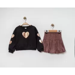 Conjunto Niña Eray Kids 6406 con Corazones | 2–5 Años | babykidsjunior.com