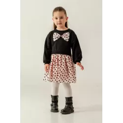 Сукня для дівчаток Eray Kids 6413 | Бант і квіткова фатинова спідниця | 2–5 років