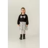 فستان بناتي Eray Kids 6413 | فيونكة وتنورة زهرية | 2–5 سنوات