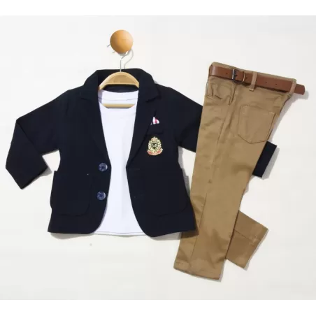 Weeny Kids 1665 Boys' Suit Set (Ages 5-6-7-8) | babykidsjunior.com