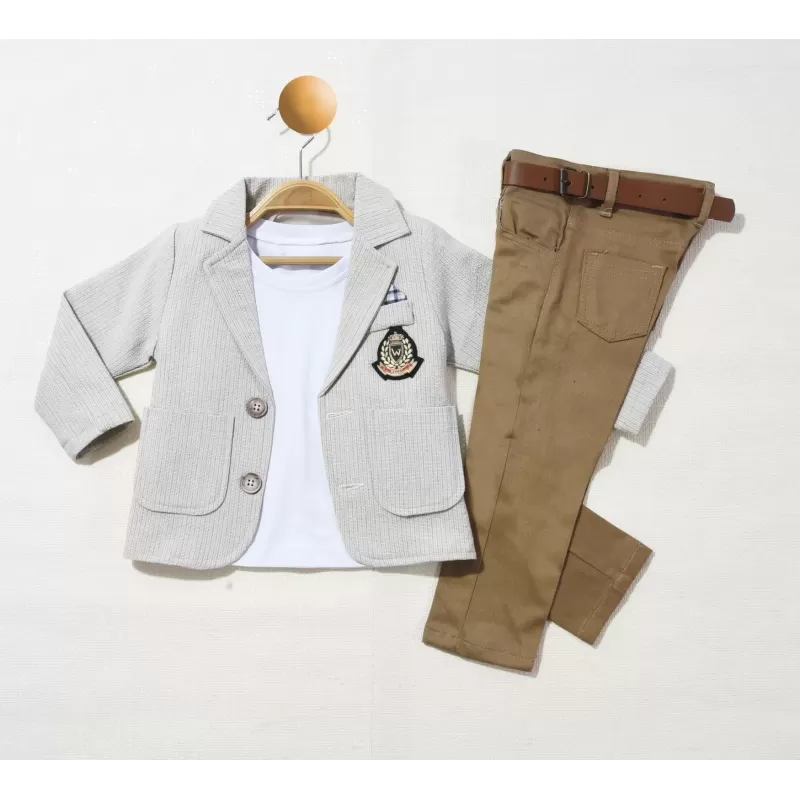 Елегантен детски комплект Weeny Kids 1665 (5-8 години) | babykidsjunior.com
