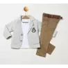 Елегантен комплект за момчета Weeny Kids 1664 (1–4 години) | babykidsjunior.com