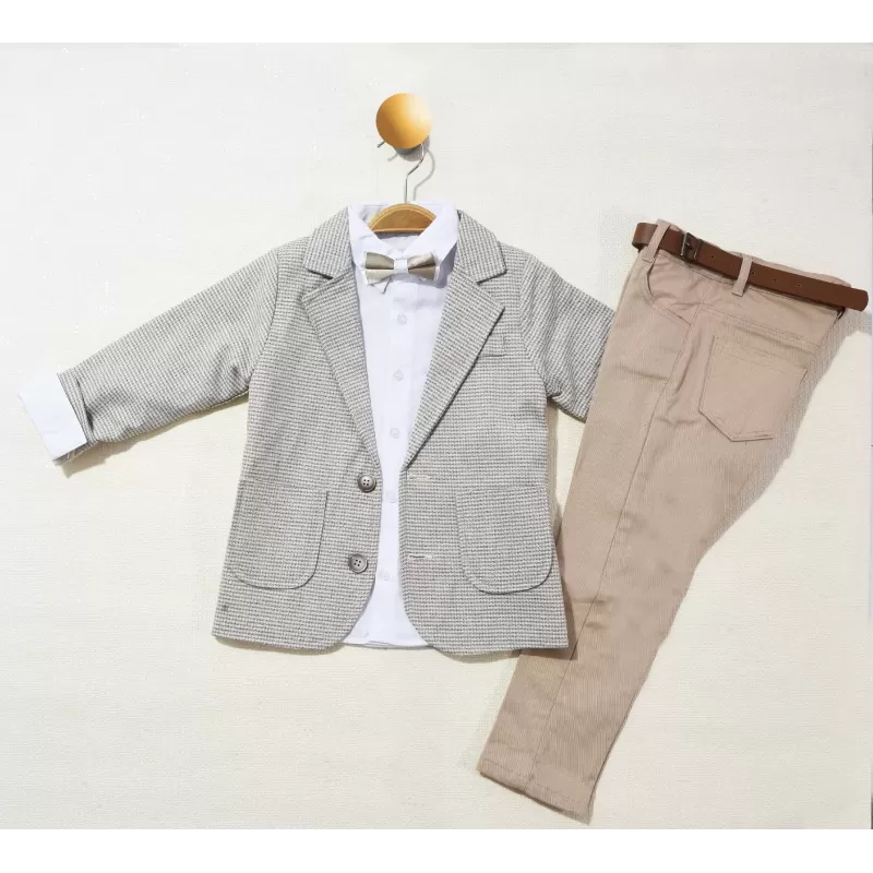 Weeny Kids 1658 Jungen Anzug 3-teilig | babykidsjunior.com