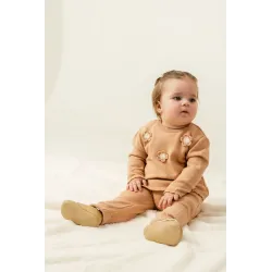 Eray Kids 6440 Strickset Mädchen mit Blumen | babykidsjunior.com