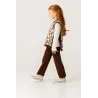 Eray Kids 6430 Ensemble Fille Léopard | Tricot 3 Pièces