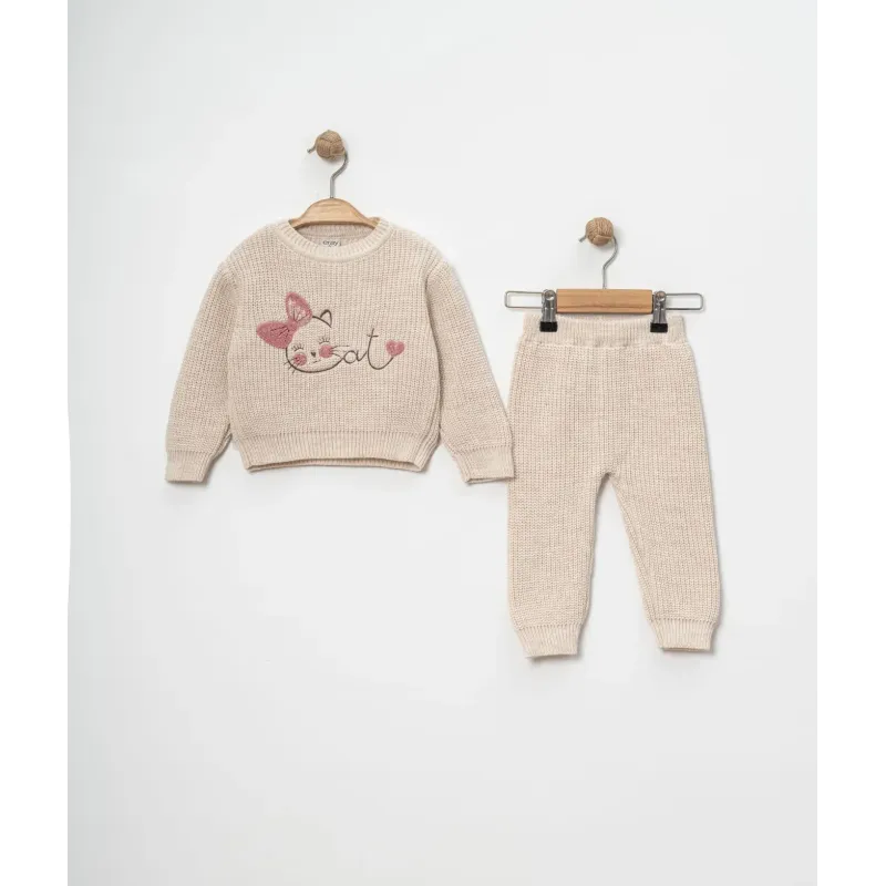Ensemble Tricot Fille Eray Kids 6407 (9-24 Mois) | babykidsjunior.com