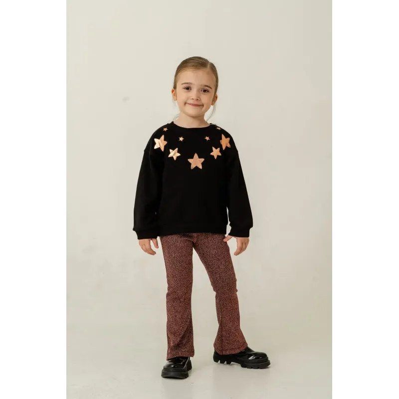 Eray Kids 6404 Sjajni Set za Devojčice sa Zvezdama | 2-5 god.