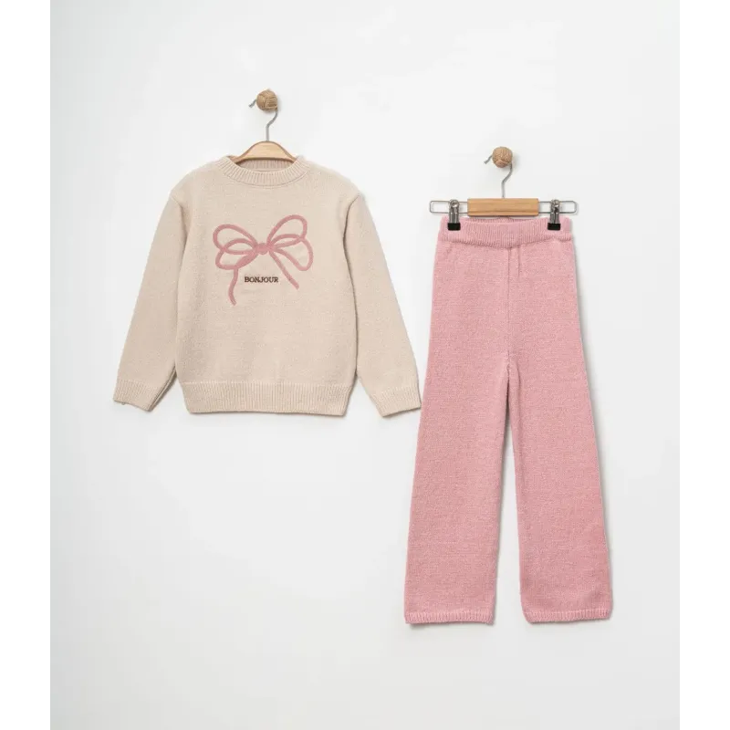 Eray Kids 6401 Pleteni Set sa Mašnom | 4-7 Godina