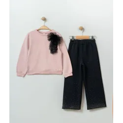 Set za Devojčice Eray Kids 6442 sa Tilom i Biserima | 4-7 Godina