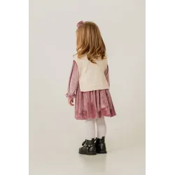 Eray Kids 6435 Set Velluto Bambina | 9-24 Mesi