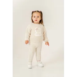 Eray Kids 6322 Knit Baby Girl Set 9-24 Months | babykidsjunior.com