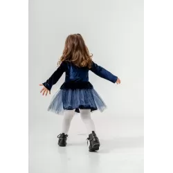 Eray Kids 6334 3-teiliges Samt-Outfit für Mädchen | babykidsjunior.com
