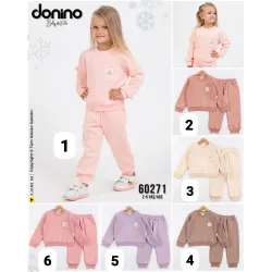 Donino Baby 60271 Devojački Fleece Set | Veleprodaja iz Turske
