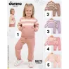 Donino Baby 60275 fleece komplet za devojčice | 2–5 godina | babykidsjunior.com