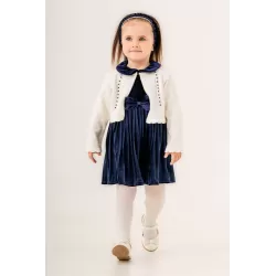 Eray Kids 6337 Zweiteiler für Mädchen aus Samt | babykidsjunior.com