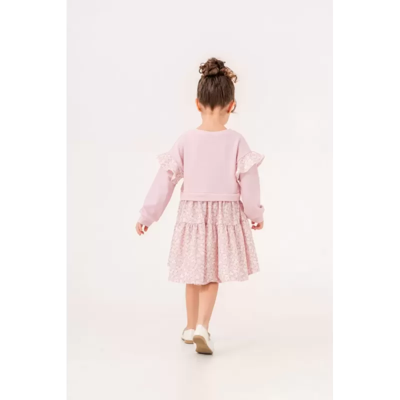Eray Kids 6354 Mädchenkleid | Sweatshirt & Blumenrock (2–5 Jahre) Eray Kids 6354 Mädchenkleid | Sweatshirt & Blumenrock (2–5 Jahre)