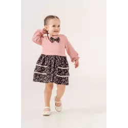 Eray Kids 6341 Mädchenkleid mit Blumenmuster | Baby Kids Junior